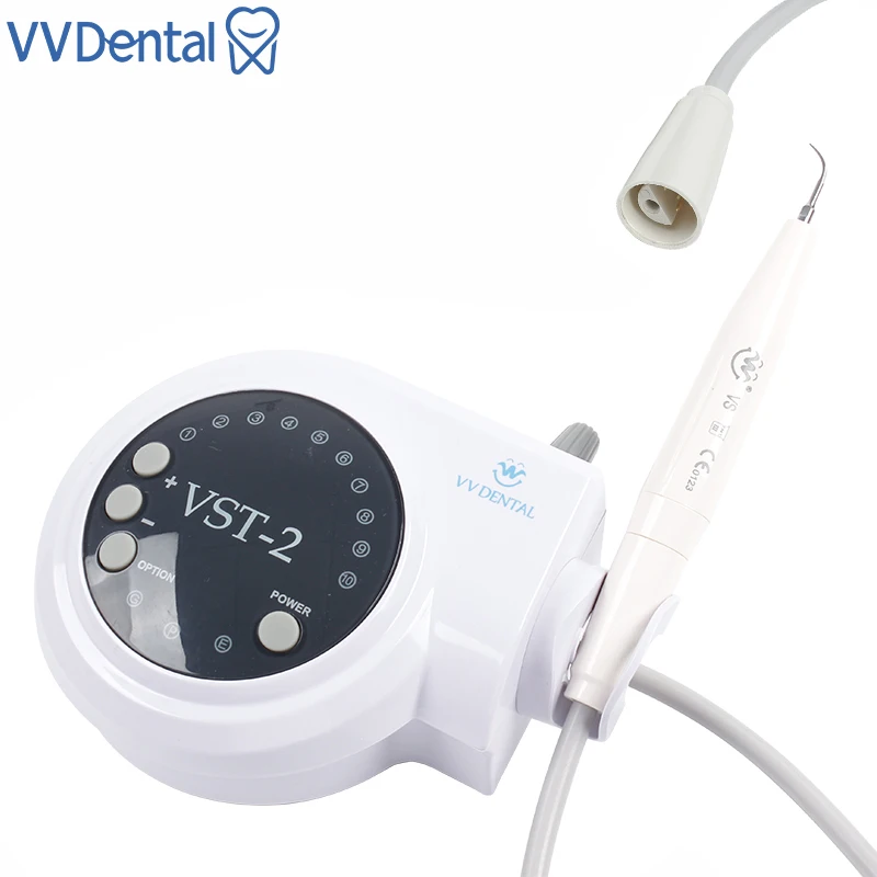 

VVDental Dental Ultrasonic Scaler For Teeth Cleaning Whitening with Handpiece and 5 Tips Oral Care Equipment