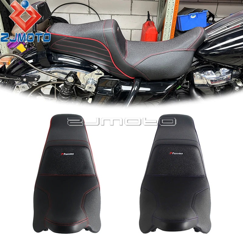 For Harley Touring 2-Up Gel Pad Seat Street Glide Road Glide Road King  Electra Glide FLHXS FLTRXS FLHR FLTRK FLHTPI 2008-2025