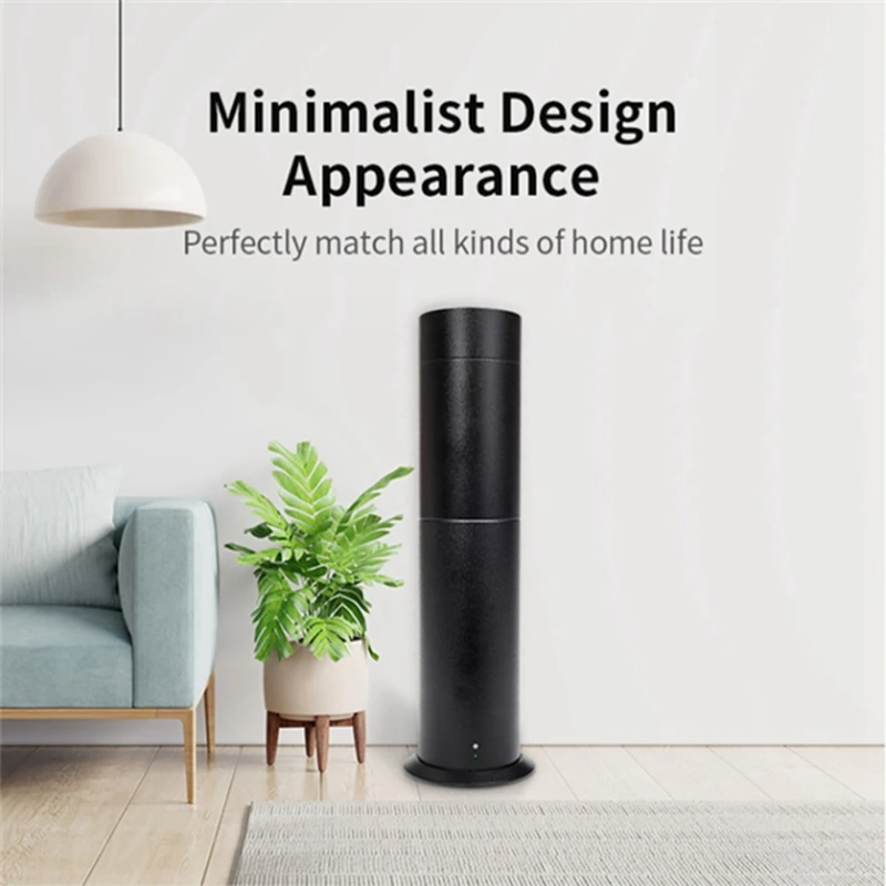 Essential Oil Diffuser Aromatherapy Oils Nebulizing Fragrance Diffuser Air Freshener For Hotel Home EU Plug Black Easy To Use