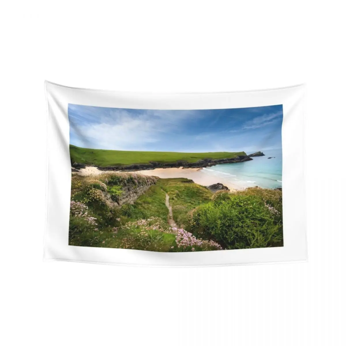 

Porth Joke Cornwall Tapestry Bathroom Decor Decoration For Rooms Luxury Living Room Decoration Tapestry