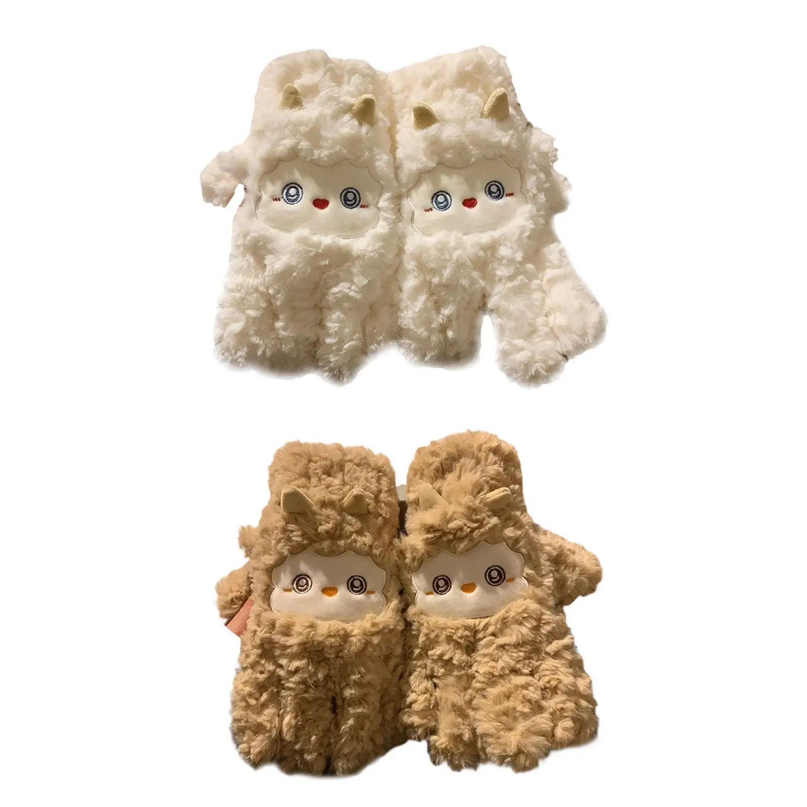 Guanti invernali da donna per ragazze Guanti morbidi e spessi Guanti da bicicletta comodi per lo sci all'aperto Viaggiare Camminare Festa a tema