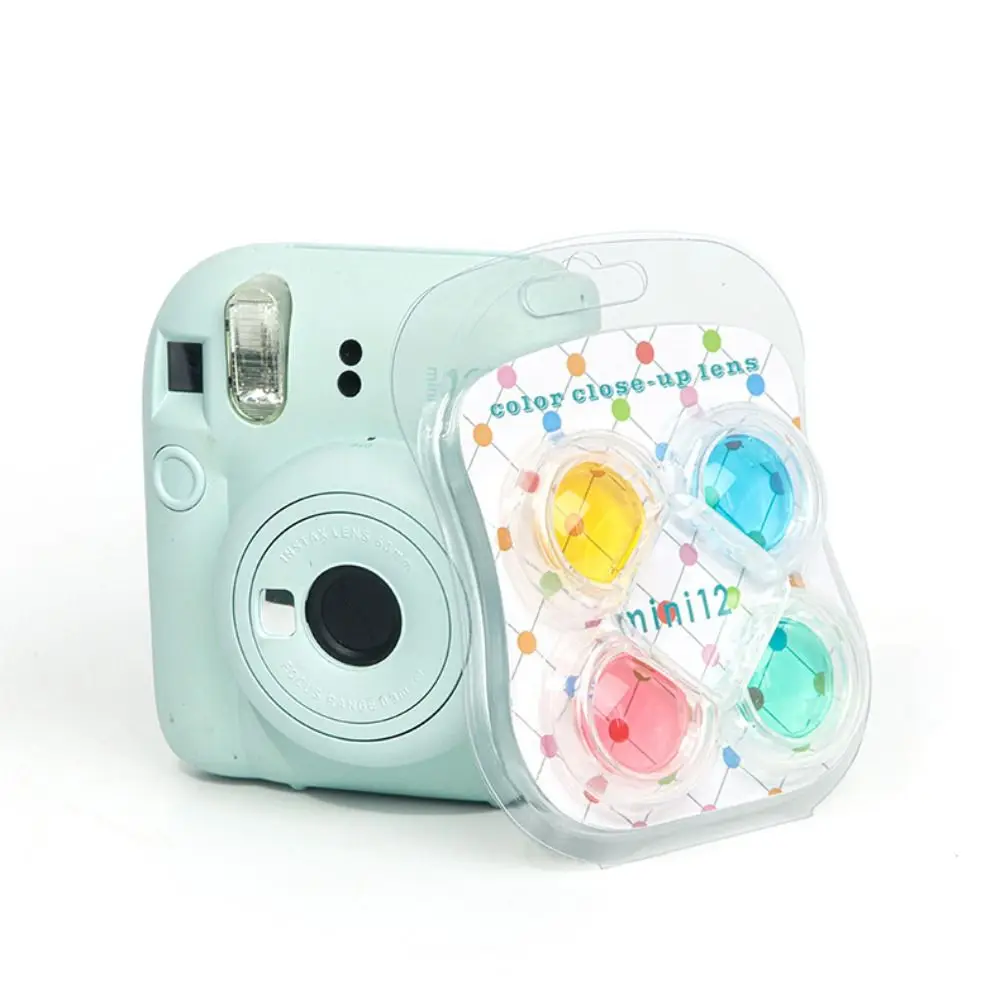 4/6pcs Filter Set for Fujifilm Instax Mini 12 Instant Camera Close-up Colorful Filter Lens Photographic Accessories