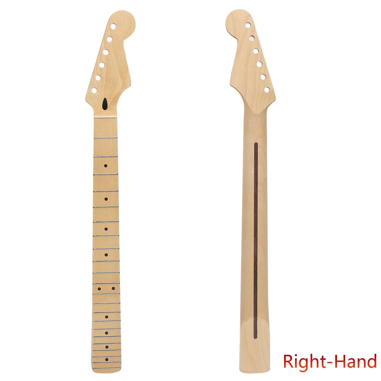 

Matte Finish 22 Fret Electric Guitar Neck Maple Fingerboard Rosewood Tube Left/Right Hand Custom Guitar Parts And Accessories