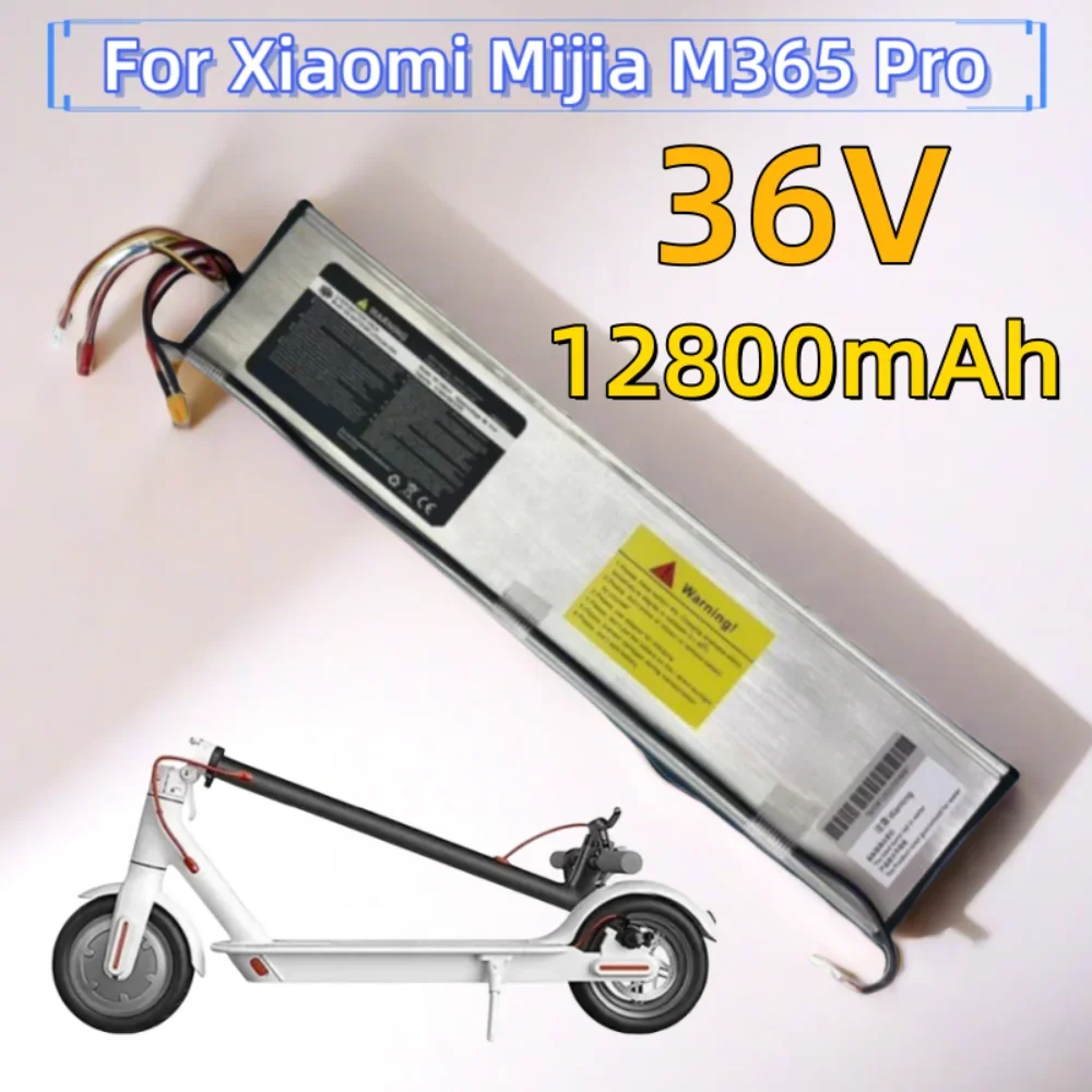 

36V 12800mAh For Xiaomi Mijia M365 Pro Electric Scooter Li-ion Battery Pack High Quality Long-Lasting Range long