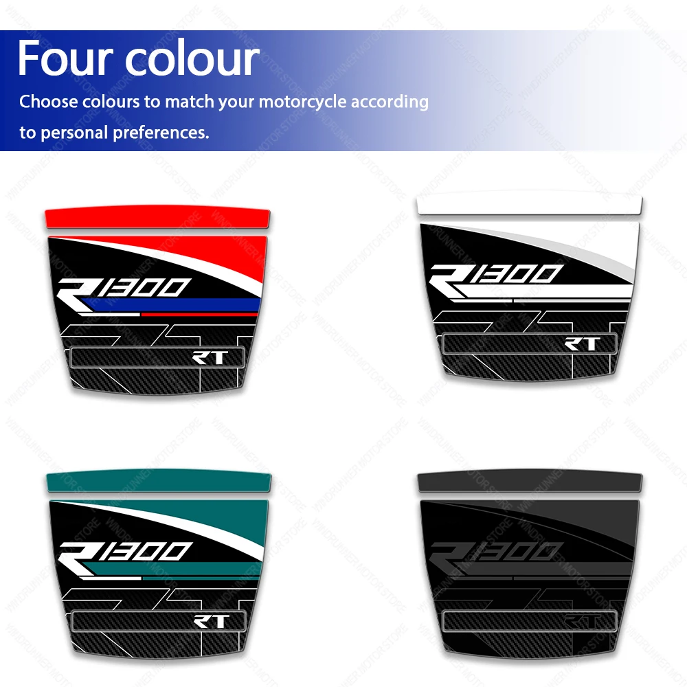For R1300RT R 1300RT 3D Resin Protective Sticker Motorcycle Above the Front Headlights Stickers Waterproof Protective Sticker