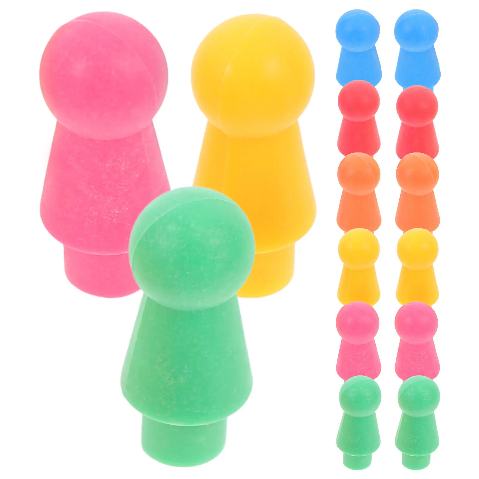 

60 шт. разноцветных фишек для игры в шахматы из АБС-пластика, аксессуары для настольных игр, для развития когнитивных способностей, вечеринок и развлечений