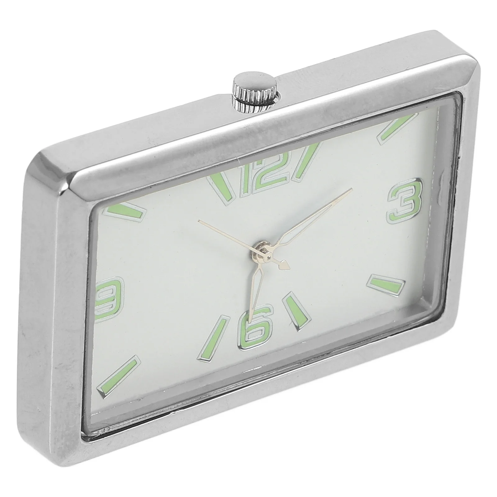 

Car Clock Stick on Luminous Mini Clock for Dashboard Air Vent Easy to Read At Night High Precision Stylish Car Clocks for Dash