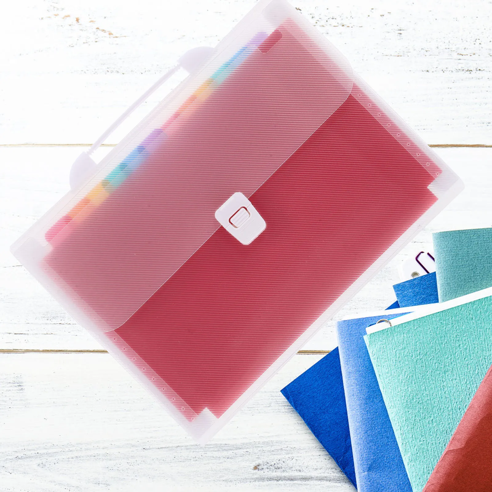 

Folder Storage Display Documents Organiser School Supplies Organizer Multi-layer File Expandable Office