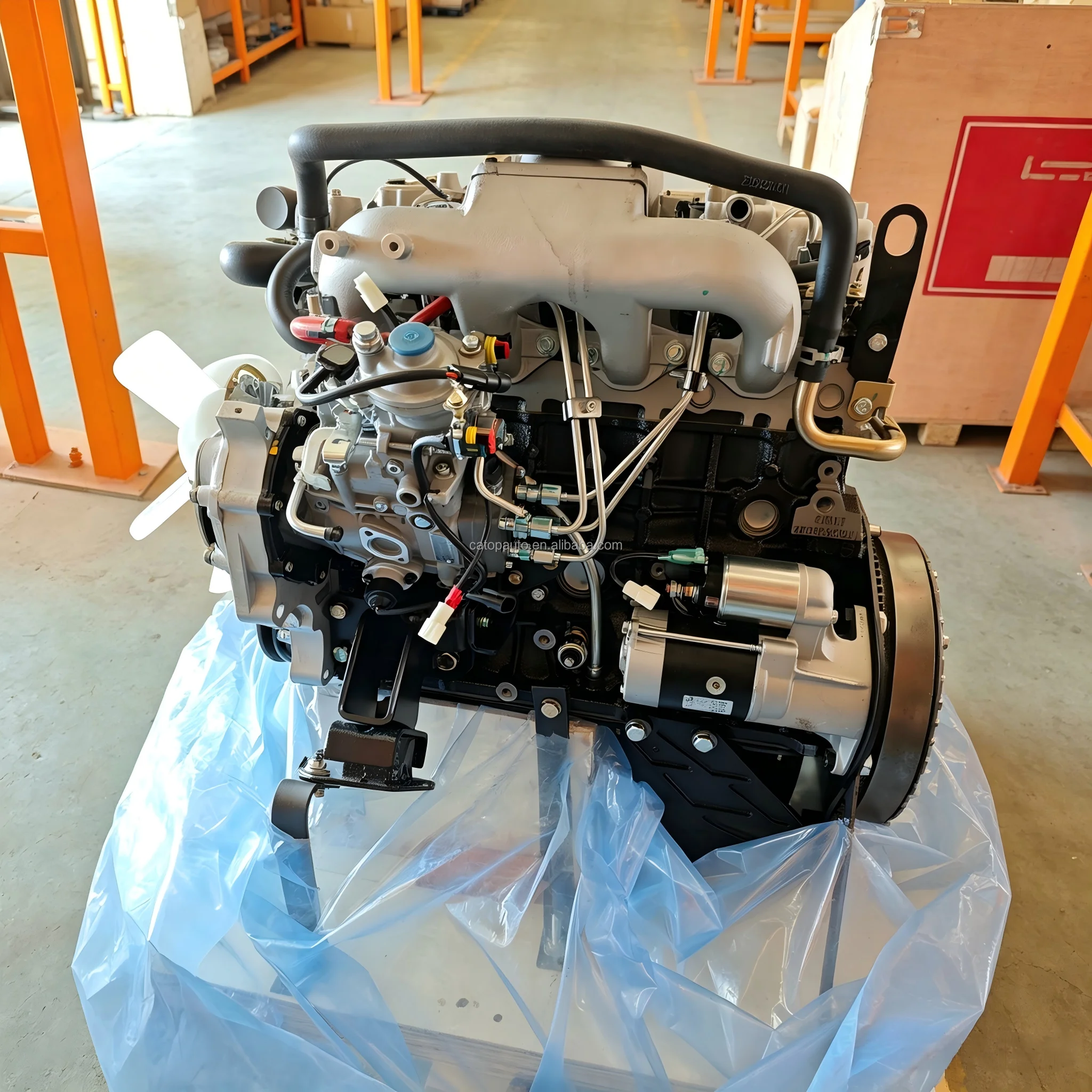 Factory Wholesale Hot-selling Auto Parts 4JB1 Diesel Engine Long Block Assembly Complete Auto Parts For ISUZU Pickup