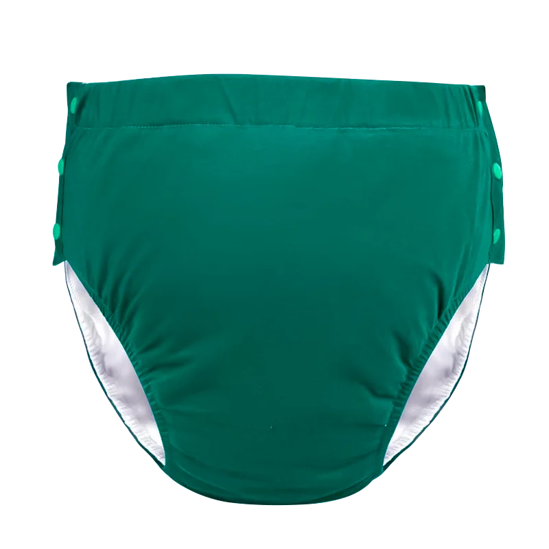 Reusable Adult Diaper Cotton Washable Adult Elderly Cloth Diapers Pocket Nappies Anti-Leakage Diaper Pants For Men & Women