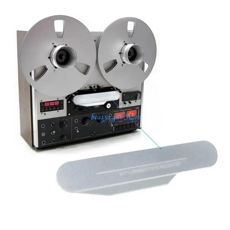 

C7AB Speaker Lid Aluminum Alloy Speaker Head Cover for REVOX B77 Reel To Reel Tape Transform Project