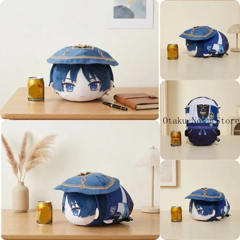 

Anime 30cm Genshin Impact Wanderer Kawaii Papa Plush Doll Stuffed Dress Up Toys Cotton Figure Hug Pillow Birthday Gift Xmas