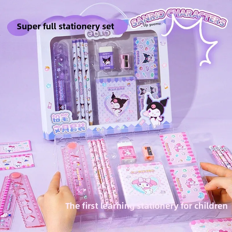 

Набор карандашей Marshmallow Sanrio Hello Kitty My Melody, канцелярские принадлежности, милые письменные принадлежности для школы, офиса, журнала, художественный подарок