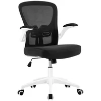 Ergonomic Mesh Office Chair with Lumbar Support Mid-back, White