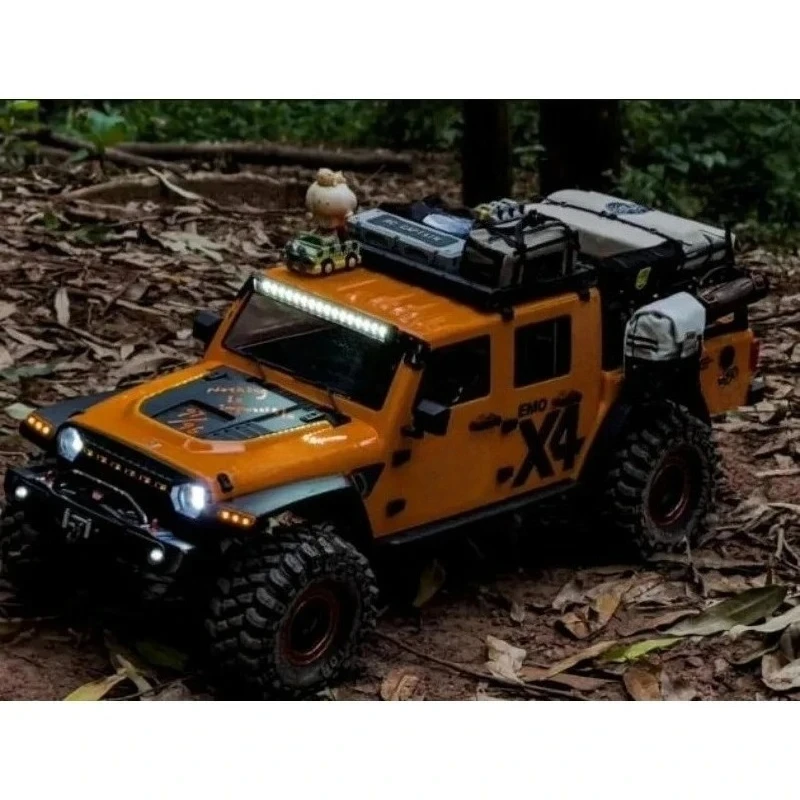 Off-Road Upgrade Accessories – Full Set Scale Mood Parts, Camping Recovery Simulation Kit for 1:8 CROSSRC EMO X4 RC Crawler