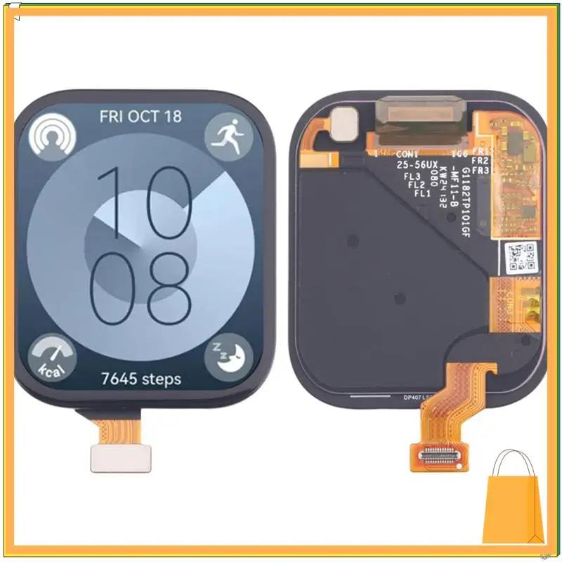 

L53A-1.82-Inch For AMOLED Screen For Huawei Watch Fit 3 SLO-B09 & SLO-B19, Fit3 Smartwatch LCD Display Touch Screen