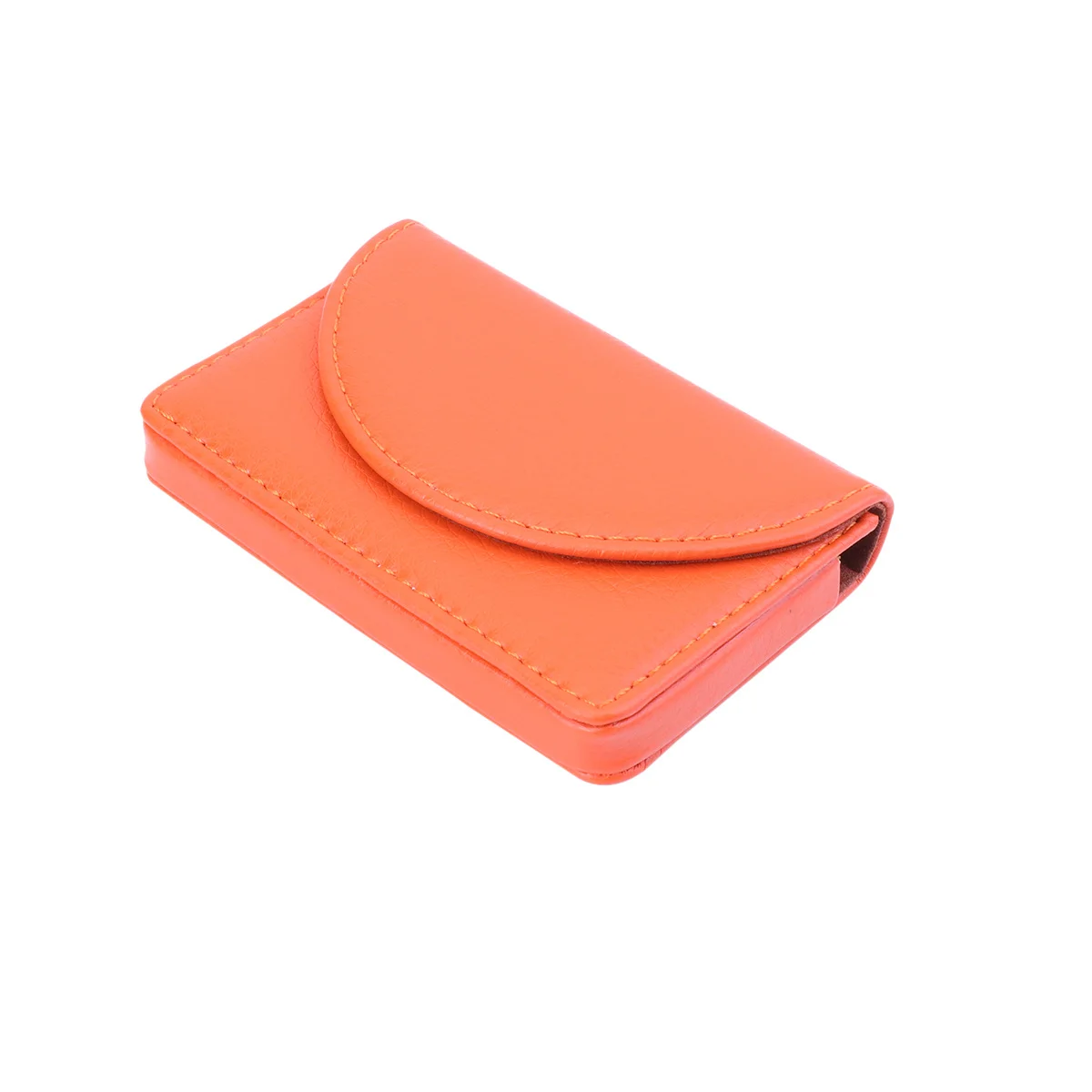 

1Pcs Soft Business Card Holder Premium PU Modern Simple Design Portable Case for Cards Id Credit Gift Organizer Business