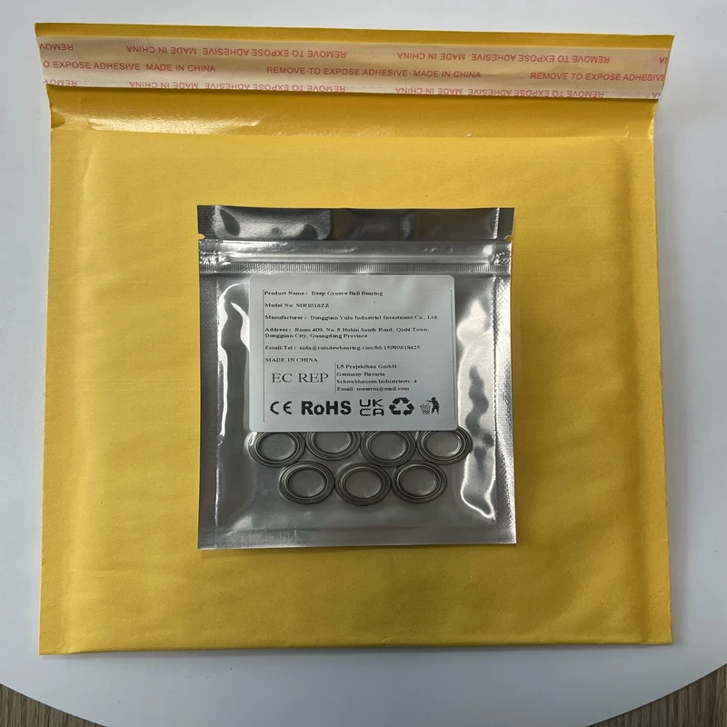 

10PCS MR1016ZZ 10x16X4 mm ABEC-7 Deep Groove Ball Bearing High Quality RC Car Bearing MR73ZZ MR83ZZ MR93ZZ MR104ZZ MR115ZZ
