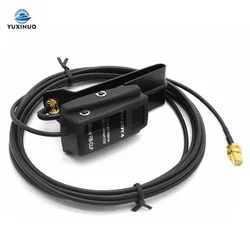 Nagoya RG-174/U 3M Window Clip Mount Radio Handheld Antenna Mounting Bracket RB-CLP SMA-Female for BaoFeng UV-5R UV-82 GT-3 888S