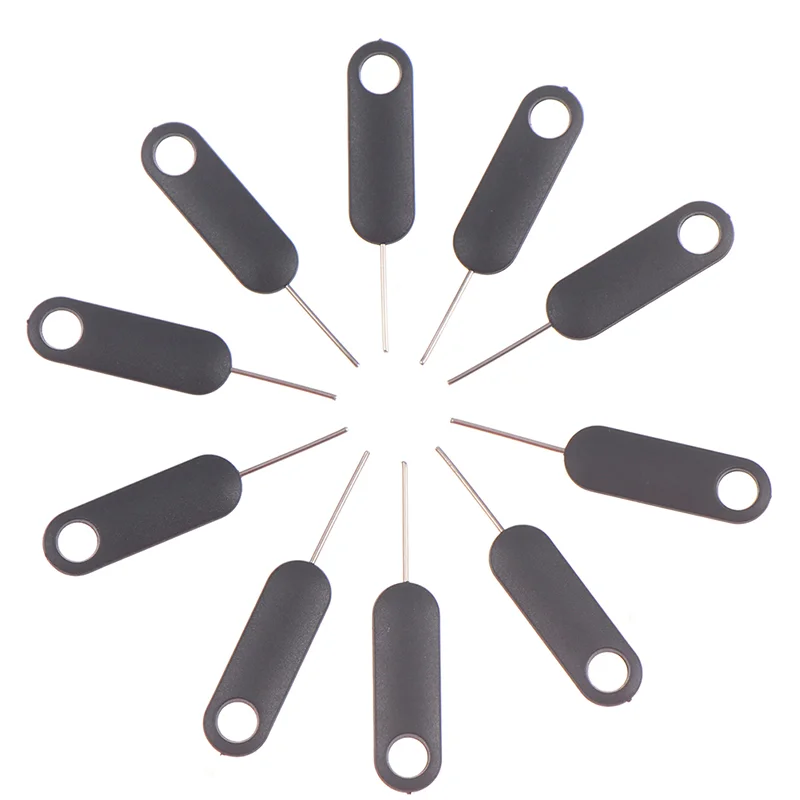 10 Stück Universal Sim Card Tray Pin Auswerfen Entfernung Nadelöffner Auswerfer