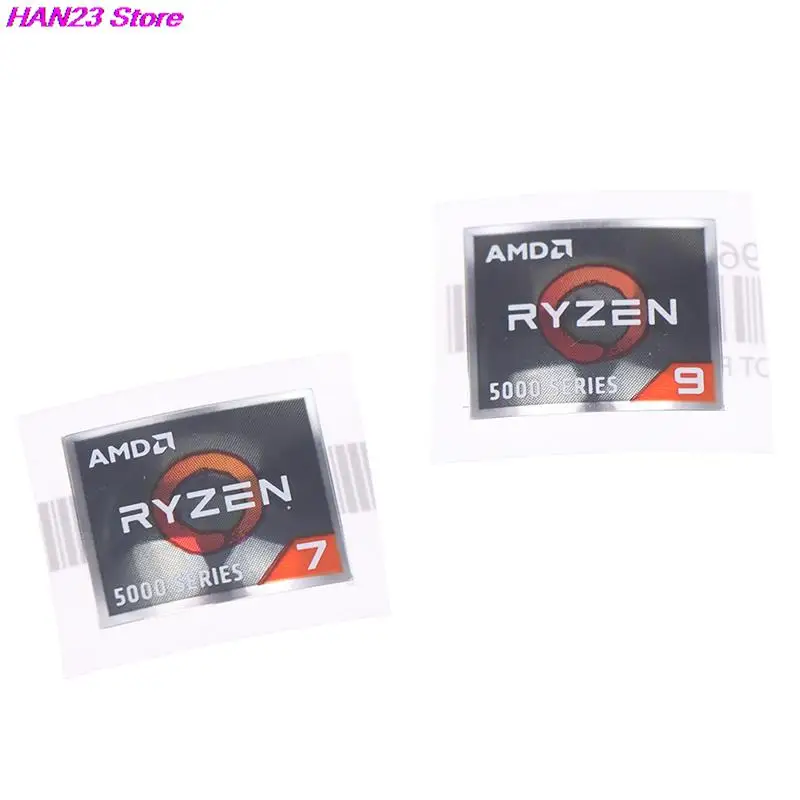 1Pc 1.9X1.6Cm Amd Processor Serie Sticker Athlon Ryzen R 3 5 7 Logo PRO7 Generatie Label