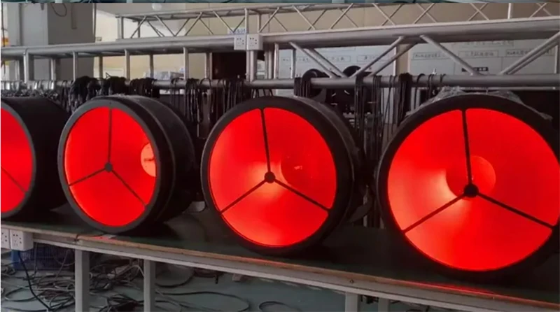 

750w dmx RGB led stage retro light led background halogen stage Round background effect light