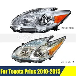 Front Bumper Headlight Headlamp For Toyota Prius 2010-2015 Head Light Head Lamp