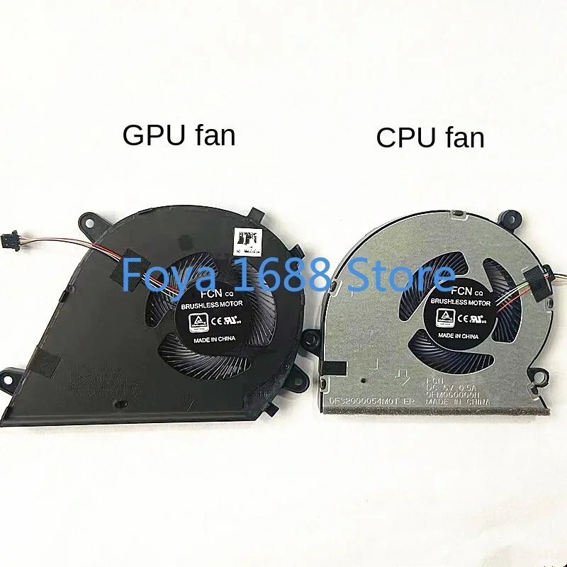 Вентилятор охлаждения для ASUS Mars15 VX60GT GT9750 K571 X571G VX60g