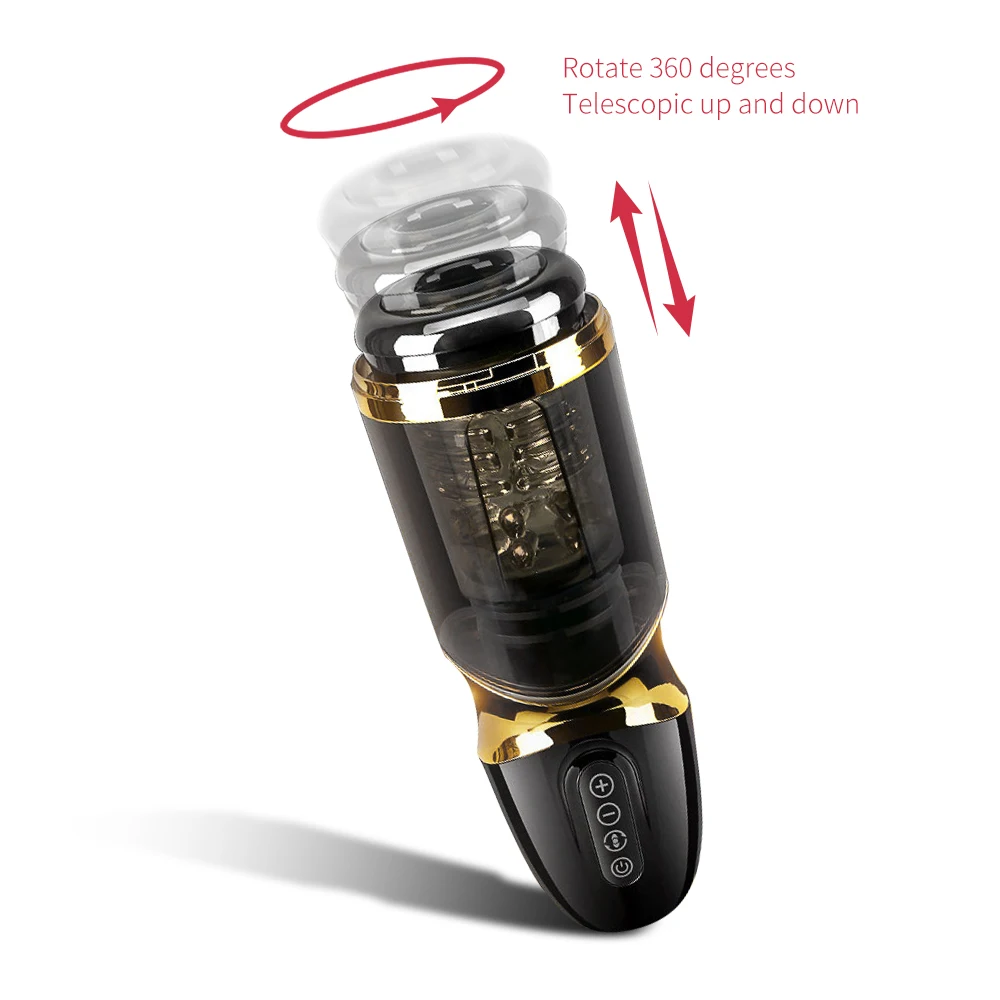 ذكر الاستمناء التلقائي دوران تلسكوبي سيليكون المهبل دمية بفرج حقيقي جهاز استمناء الجنس لعب للرجال المثيرة المنتج 18 +