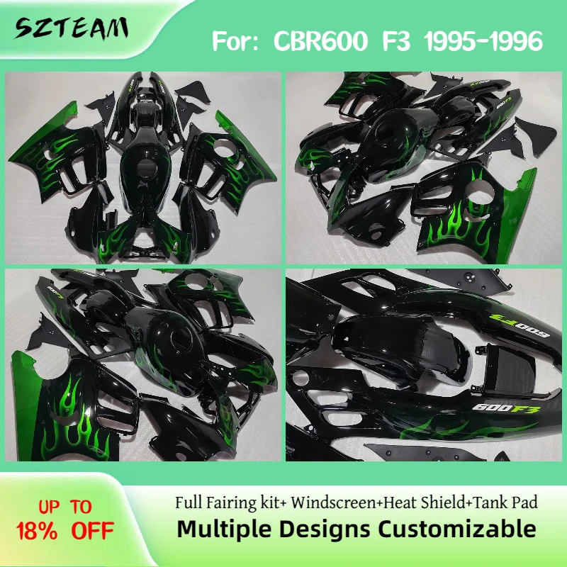 

Sportbike Fairing Kit for Honda CBR 600F3 1995 1996 OEM Style Motorcycle Body Cover Fairings CBR600F3 95 96