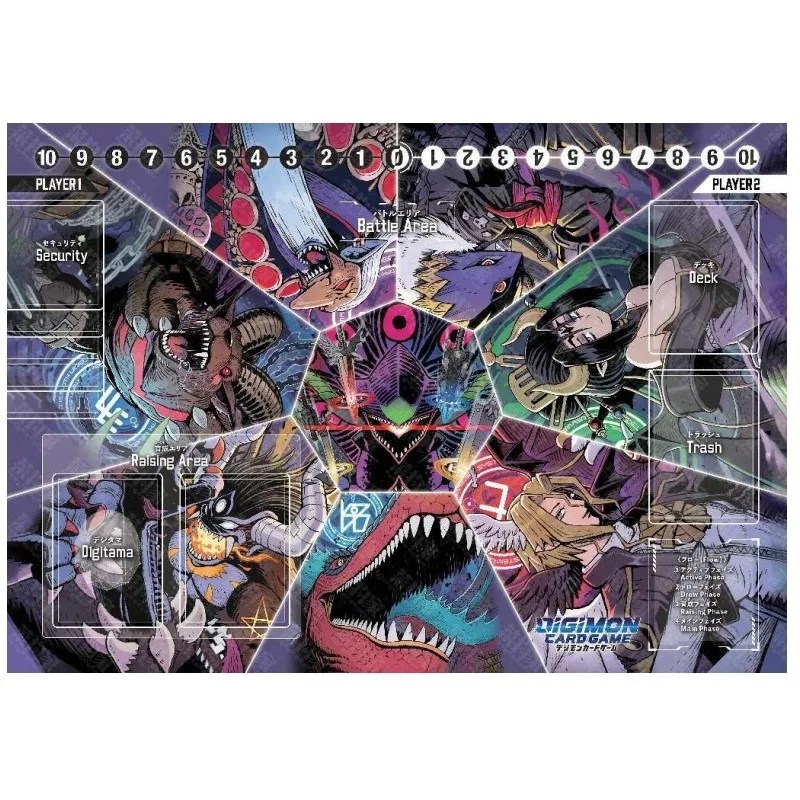 

500x350 мм DTCG Digimon Seven Great Demon Lords Card Playmat японский EX06 Lilithmon DIY боевой резиновый настольный коврик для одного игрока