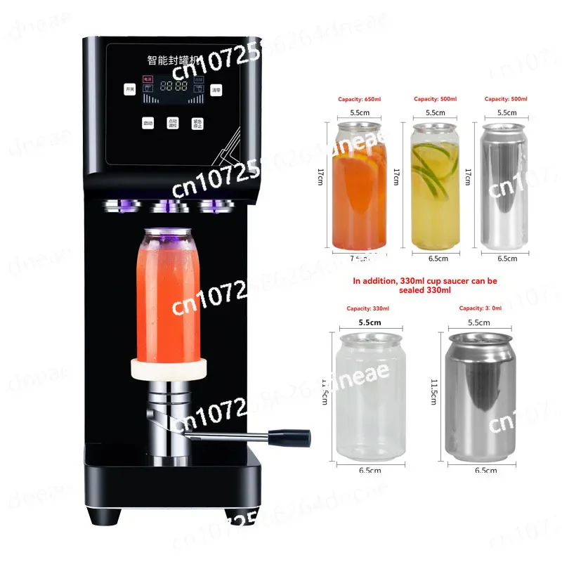 

Full Automatic Intelligent Aluminum Can Sealing Machine PET Bottle Can Filler Seamer Beer Can Sealer For Food Beverage 220V 110V