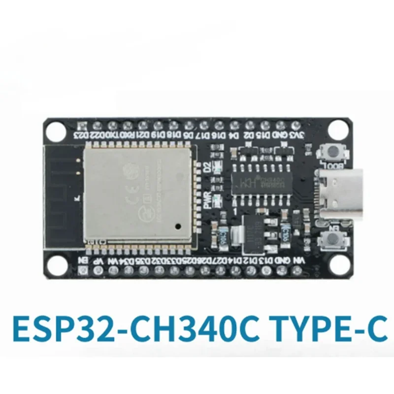 USB Type-C ESP32 Development Board CH340C WiFi + Bluetooth Ultra Low Energy Dual Core ESP32-De