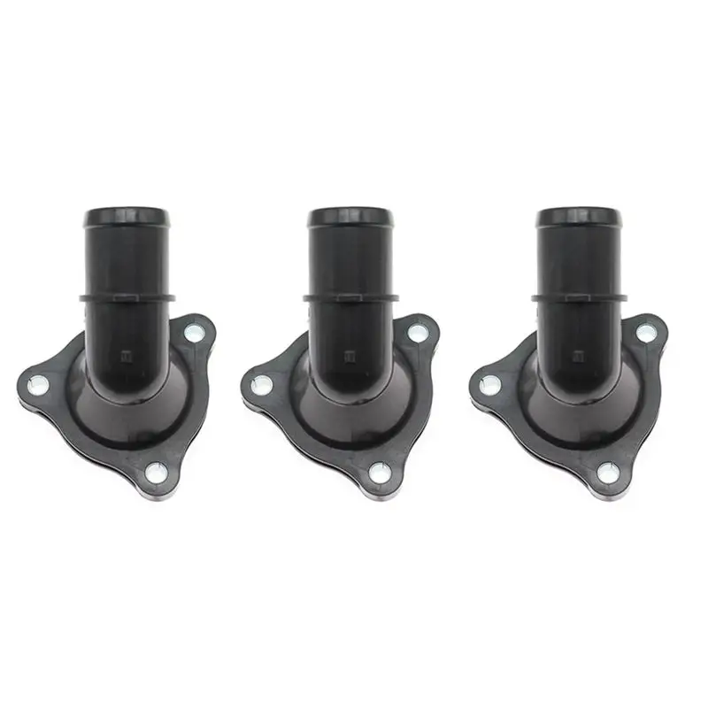 3PCS 25631-3CAA0 Engine Cooling System Water Inlet Thermostat Housing For Azera Santa Kia Sedona Sorento Cadenza-X59A