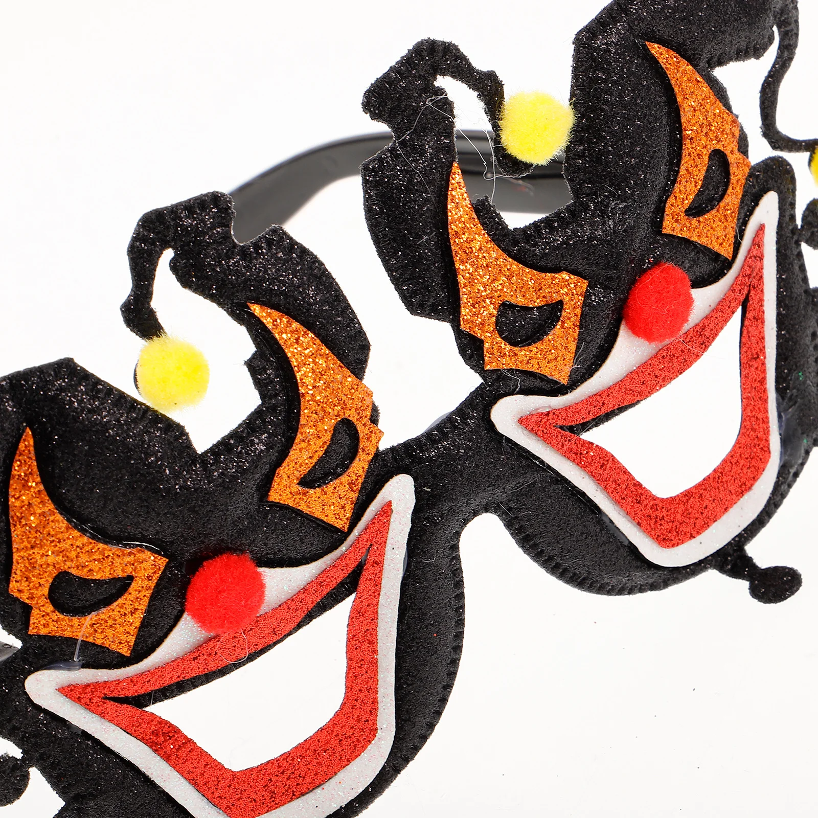 

1Pair Halloween Glasses Paper Novelty Funny Eyewear Party Cosplay Photo Props Decorative Eyeglasses Festival Prank Accessories