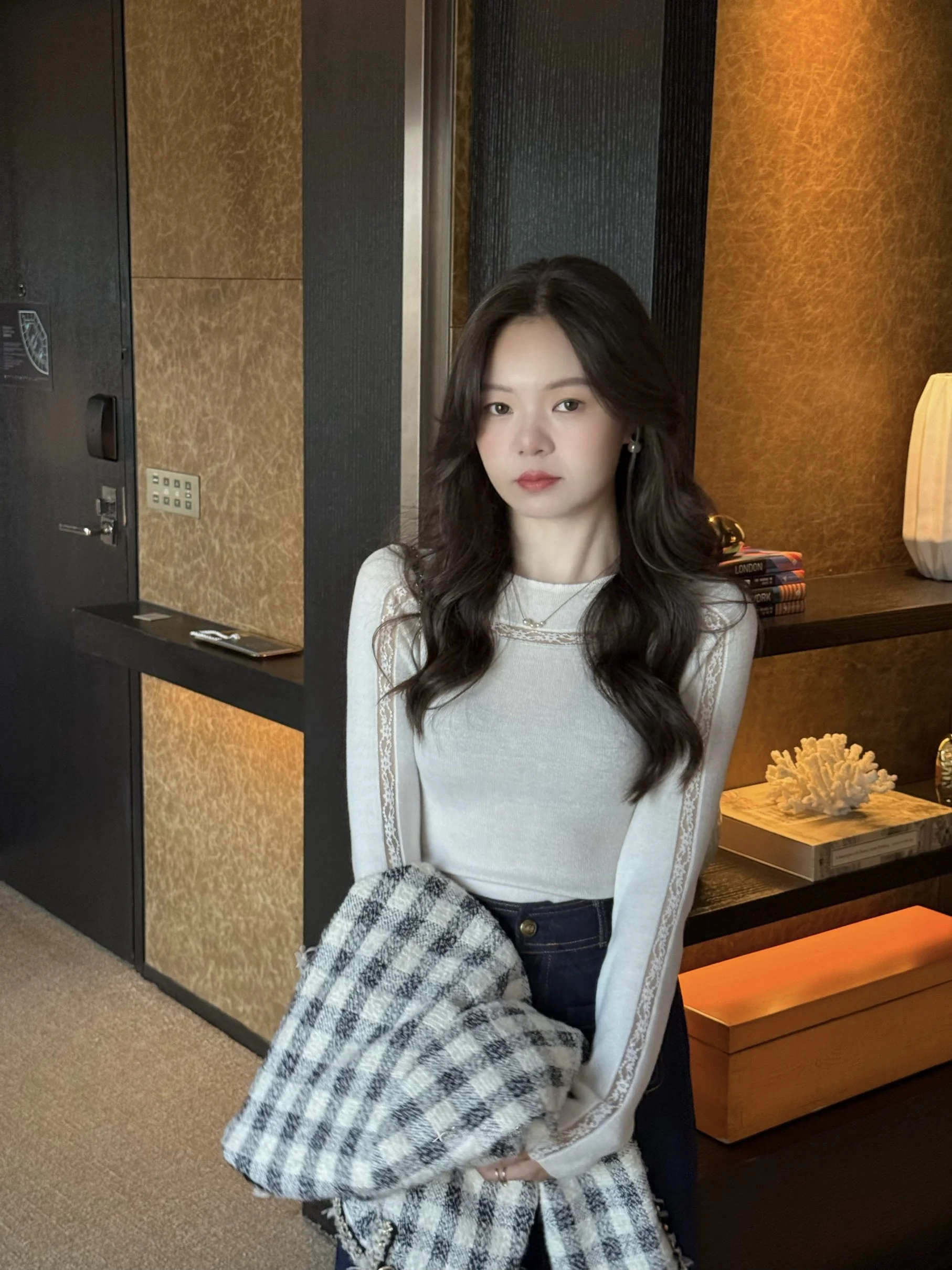 

Женский повседневный облегающий вязаный свитер из шерсти с кружевом в корейском стиле, с длинными рукавами, базовый слой