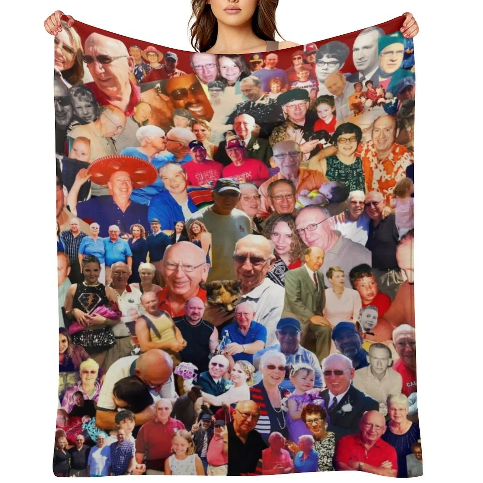 

Grandpa Sam Throw Blanket Soft Weighted Thins Hairys Blankets