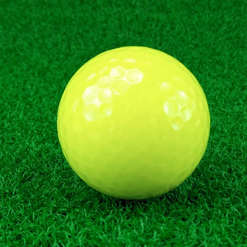 

NALFI-2PCS Night Golf Balls,Ultra Bright Glow,The Dark Golf Ball Long Lasting Light Up Ball Only Requires UV Light