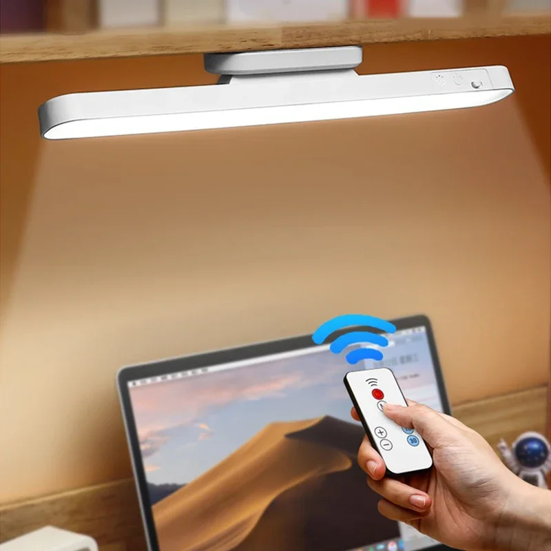 Lámpara de mesa táctil LED, lámpara de escritorio magnética con carga USB para lectura, armario, espejo, mesita de noche, luces nocturnas recargables