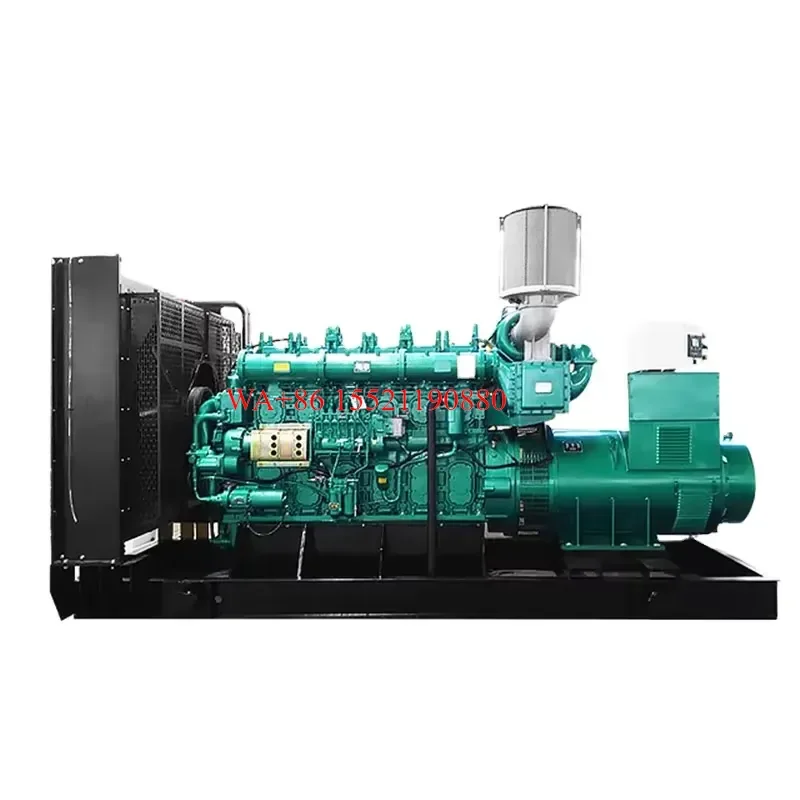WMWMNU for Diesel Generator Set 500KW 50Hz Auto Start Remote Control with ATS and Silent Box