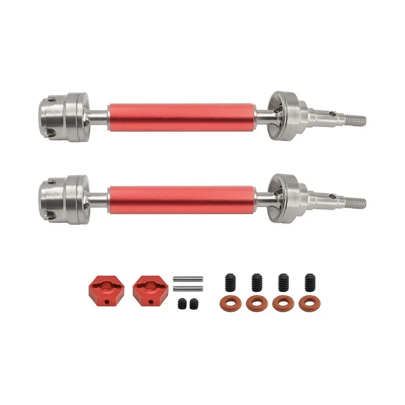 عمود القيادة CVD إصدار الطلاء الأمامي والخلفي من الفولاذ عالي الكربون لـ ARRMA 1/10 2WD Goron