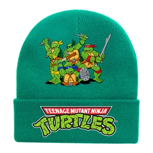 Children's anime turtles teenage cap, fashionable baby hat, boys' hat, winter hat gift, mutant ninja turtles, new fashion 10 Main Sales Touches Ninja - №4
