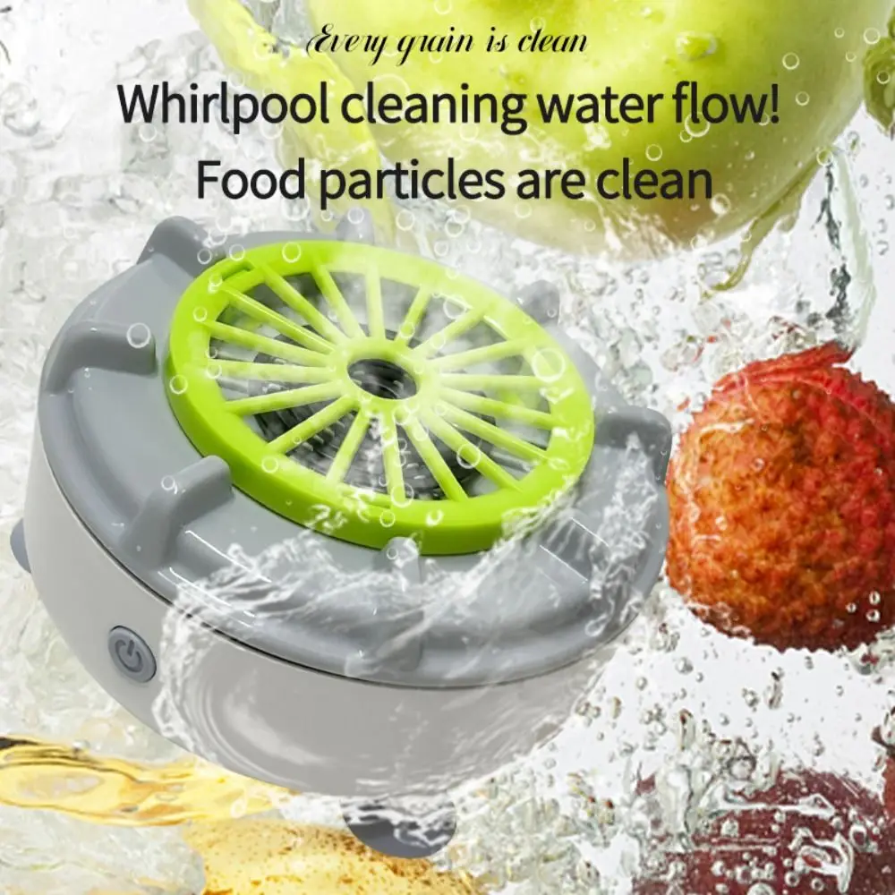 

Fully Automatic Fruit Cleaner Machine Waterproof Portable Vegetable Cleaner Device Large Capacity Multi Functional
