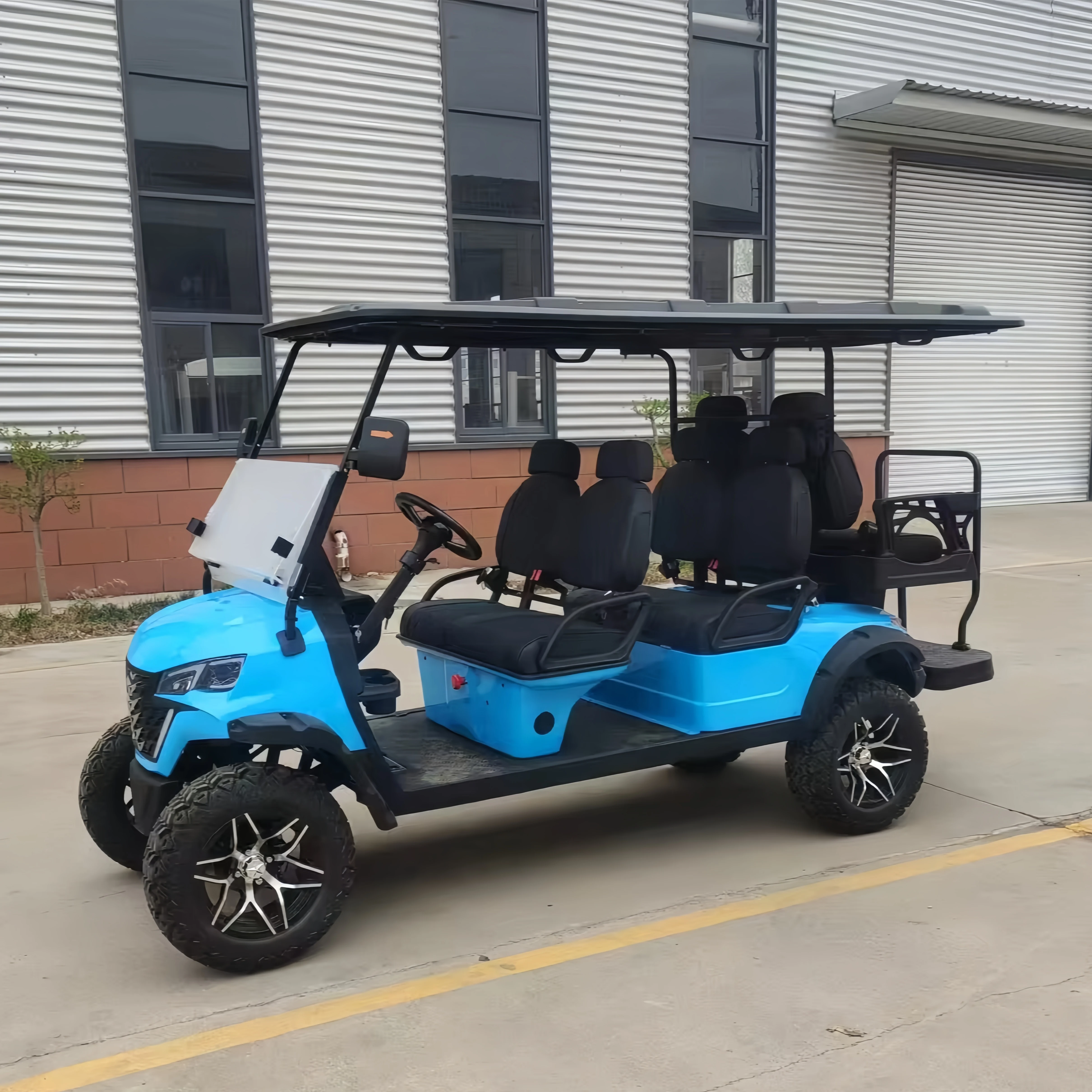 Wholesale Lifted Hunting Golf Cart Electric Utility Vehicle Golf Cart Lithium Battery 4 Seater Golf Cart