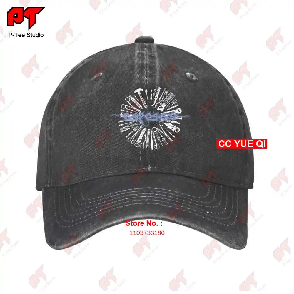 Carcass British Extreme Metal Band Czapki z daszkiem Truck Cap F4GR