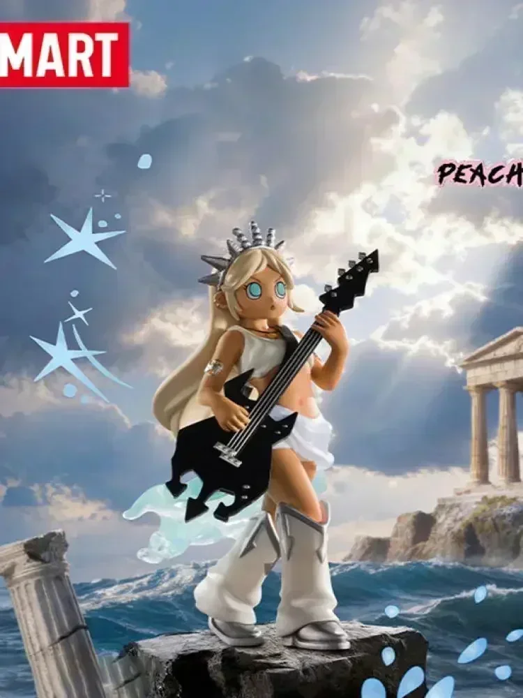POP MART Peach Riot Power Chords Serie Blind Box Original Spielzeug Überraschungstüte Mystery Box Puppe Niedliche Anime-Figur Ornament Geschenk