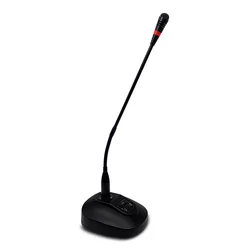 Professional Wired Gooseneck Microphone XLR Plug Conference Mic Desktop Capacitive School Speech Flexible High Sensitivity