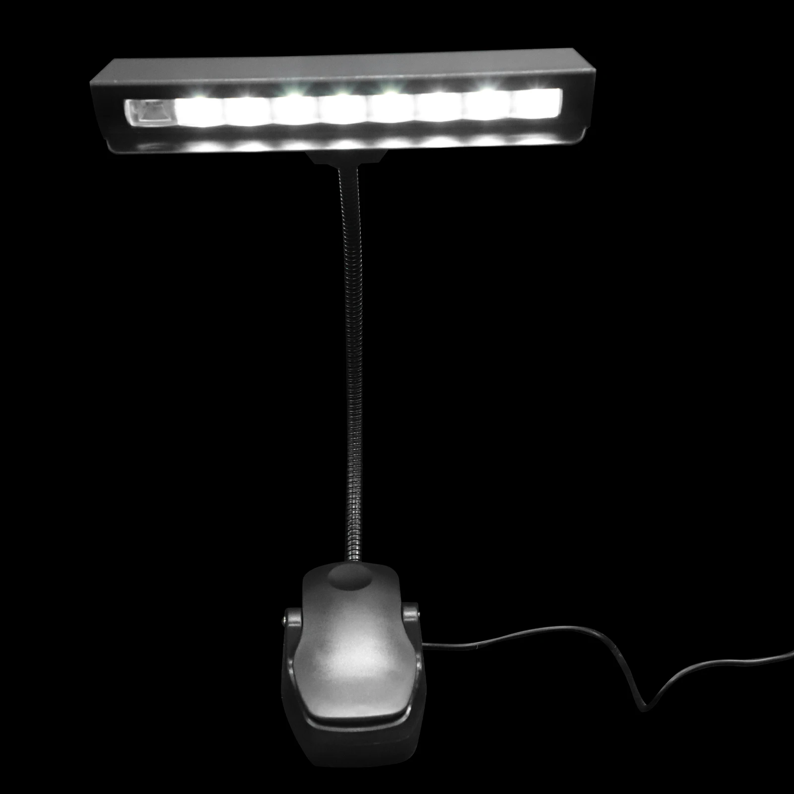 

Music Sheet Lighting Clip Bedside Lamp Clips Reading Night Studying Multi-function LED USB Score