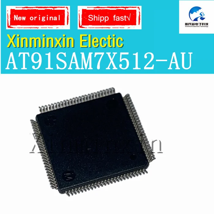 1PCS/LOT  AT91SAM7X512-AU  AT91SAM7X512 AT91SAM7X512 AU QFP-100  IC Chip New Original