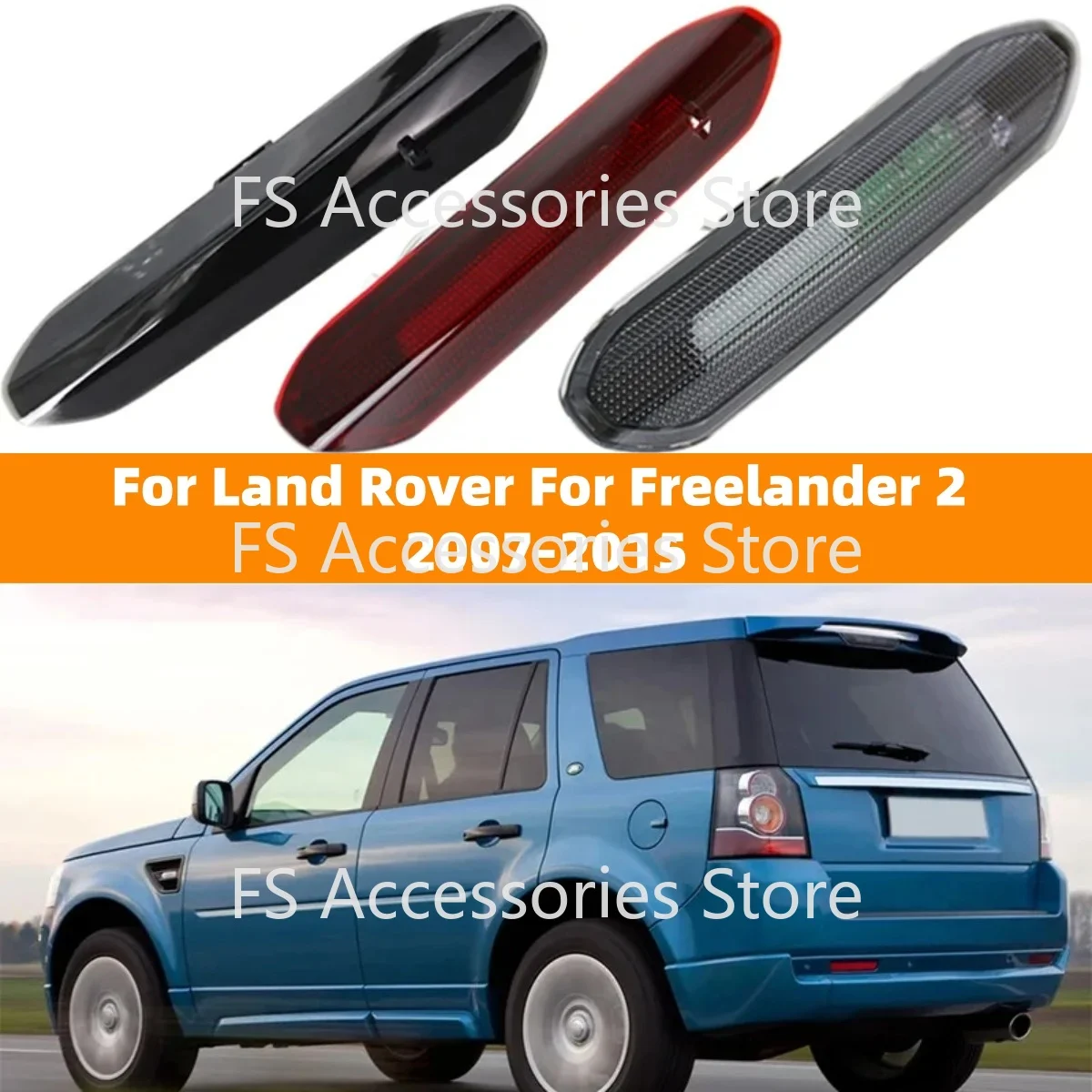 For Land Rover Freelander 2 2007 2008 2009 2010 2011-2015 LR036355 High Mounted Brake Light Assembly Rear Roof 3rd Brake Light